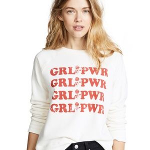 NWT Rebecca Minkoff GRL PWR sweatshirt